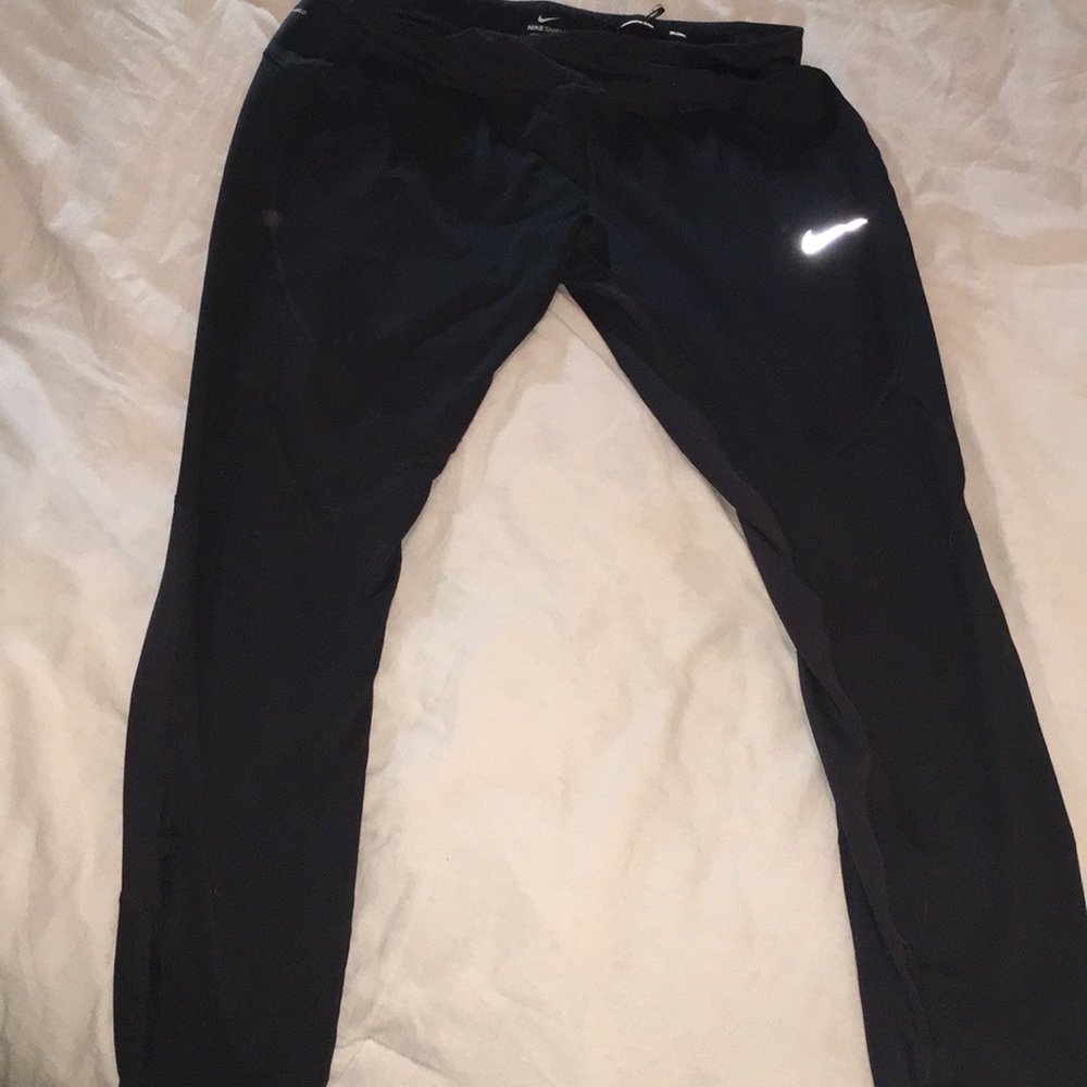 Nike shield running tights XL black